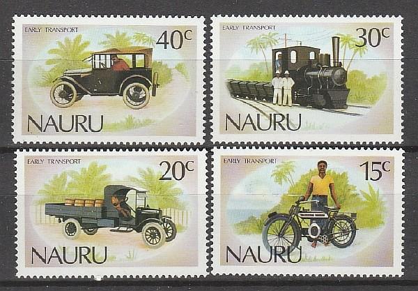 Автомобили, Науру 1986, 4 марки